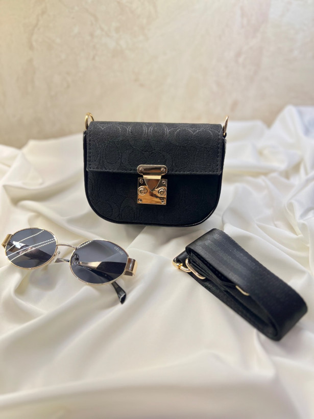 کیف مینی کوچ پارچه ای بند دار
